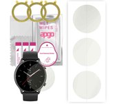 3x apgo Hydrogel Matte Screen Protector for Amazfit GTR 2E, Hydrogel Film, Flexible, Soft TPU with positioning layer easy installation