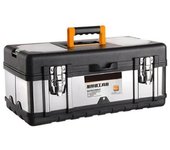 2024 youpin Caja de herramientas de 14 pulgadas y 17 pulgadas Organizador de almacenamiento de compartimentos de doble capa Caja de herramientas para herramientas de hardware Accesorios para soldadores Estuche de herramientas