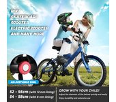 Lixada Casco Integral Desmontable para niños Casco de Bicicleta de Seguridad Deportivo para niños Equipo de protección para blanco/azul