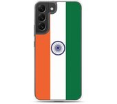 Coque Téléphone - Samsung - Galaxy S22 Ultra - Drapeau Inde - Souple - Multicolore