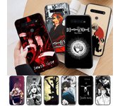 Funda AD88 Death Note negra para Samsung Note 20 Lite S24 Ultra S23 S22 A05 A06 A11 A71 A15 A16 A13 A24 A25 A33 A52 A53 M55 M35 Funda blanda Samsung S21 Plus abismo