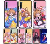 Preciosa funda de teléfono con diseño de Sakura Card Captor para Redmi K40, K40S, K50, 6, 6A, 7, 7A, 8, 8A, 9, 9A, 9C, 9T, 10, 10C Pro Plus, 5G Redmi K50 Gaming