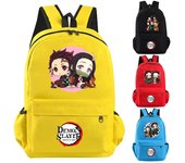 Mochila Demon Slayer para niño y niña, mochila de regreso a la escuela, mochila de gran capacidad, mochila para niños, regalo para hombres y mujeres, mochila de viaje