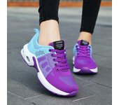 Zapatos para mujer, nuevos zapatos de verano para mujer, zapatos para correr de talla grande con amortiguación de aire, zapatillas deportivas casuales para mujer 36