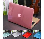 Funda protectora cristal/mate para Apple Macbook Air Pro Retina 11,6  12  13,3  A1932/A2179 15,4  16  cubierta de PC para 2020 Pro 13 A2251 A2289 A2179 Pro16 A2141 Retina 12 A1534 negro