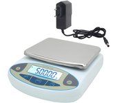 Báscula digital de laboratorio de 5000 g y 0,01 g para joyería.