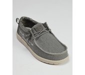 Mocasines Hodaki 11001 40 textil gris 40 gris
