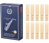 Cañas de saxofón Alto de nivel Normal G, fuerza 3,0 para principiantes, 10 unidades/caja Strength 3.0