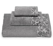 Set asciugamani di Spugna Decor in Cotone