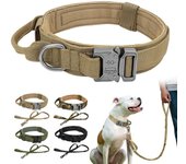 Perro táctico militar K9, chaleco de nailon para correr, correa elástica, entrenamiento para perros medianos, grande, alemán XL