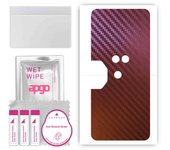 apgo skin sticker film foil vinyl for the BACK compatible with Lenovo Legion Duel, scratch-resistant, easy to install - Carbon Chameleon CAKA5
