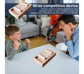 Entrenador de fuerza para dedos, fortalecedor de agarre de madera, bloque de pellizco, agarre de mano, equipo de ejercicio de potencia para dedos de escalada para gimnasios en casa, atletas de escalada.