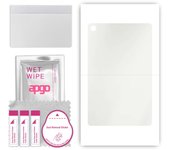 apgo MATTE Protective Skin Sticker for the back compatible with Huawei MatePad 10.4 SE, Wrap Film, Hydrogel Film, Flexible, Soft TPU with positioning