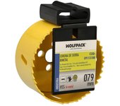 Corona Sierra BiMetal Ø 79 mm. Templado Termico, Base Reforzada. Corona Madera, Broca Agujeros Madera, Acero, Hierro, Plasticos