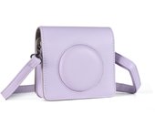Bolsa portátil para cámara instantánea, estuche para cámara, estilo retro, de cuero sintético, de repuesto para Kodak púrpura