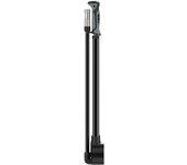 Bomba de aire portátil de alta presión para bicicleta, 300psi, con calibre, horquilla delantera, suspensión trasera, amortiguador negro
