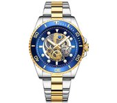 Reloj de cuarzo de marca de moda de nuevo estilo para hombre, esfera de lujo, luminoso, impermeable, deportivo, automático, fecha, reloj de pulsera para hombres de negocios
