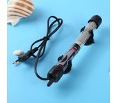 Calentador de agua eléctrico sumergible para acuario, ajuste automático de temperatura, 25-300 W, varilla calentadora de agua 25W