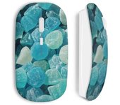 Souris Sans Fil Bonbons bleus