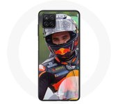Coque maniacase pour samsung Galaxy A12 miguel oliveira moto gp podium ktm