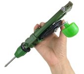 Herramienta amoladora afiladora cortadora de azulejos cerámicos de vidrio de perforación con mango multifuncional verde