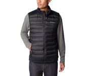 Columbia Out-Shield Hybrid Vest, Chaleco negro para hombre L negro