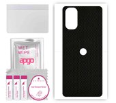 apgo Protective Skin Sticker for the back compatible with Motorola Moto G22, Wrap Film, Foil, Vinyl - Pattern Matrix