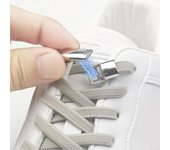 Cordones elásticos magnéticos para zapatillas de niños y adultos, cordones de 23 colores, 1 par