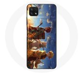 Funda para Samsung Galaxy A22 5G Tanjiro Inosuke y Zenitsu Demon Slayer Kimetsu no Yaiba Anime Manga