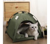 Tienda para mascotas, cama para gatos, suministros para el hogar, productos, accesorios, cojines cálidos, muebles, sofá, camas tipo cesta, tiendas de campaña para gatos con concha de invierno S 35x35cm