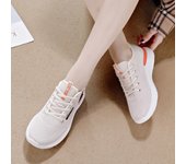 Zapatillas deportivas para mujer, nuevas zapatillas deportivas transpirables tejidas voladoras, zapatillas de moda para correr 35