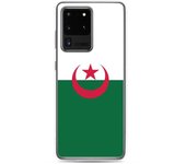 Coque Téléphone - Samsung - Galaxy S20 - Drapeau Algérie - Souple - Multicolore