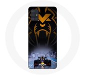 Coque pour Samsung Galaxy A71 Formule 1 Sebastian Vettel Pilote automobile F1 Noir
