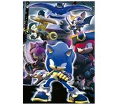 Puzzle fosforescente de 300 piezas - Educa - Sonic - Blanco - Niño - 8 años