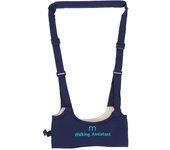 Arnés para caminar para bebés, cómodo y suave para la piel, alivia el dolor de espalda, ajustable, evita que se pierda, portátil para niños. azul marino