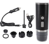 Cafetera eléctrica portátil con función de calentamiento, 15 bares, compatible con cafeteras para coche. L