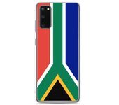 Coque Téléphone - Samsung - Galaxy S20 Plus - Drapeau Afrique du Sud - Souple - Multicolore