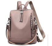 Mochila para mujer, mochila de gran capacidad para estudiantes, mochila para computadora, mochila cruzada de moda negro