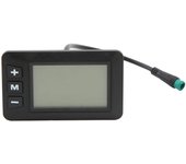 Panel de medidor con pantalla LCD para bicicleta eléctrica, artesanía exquisita, medidor de bicicleta eléctrica impermeable de 36 V