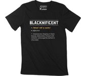 Camiseta ULTRABASIC para hombre Blacknificent African American Black Lives Matter Gift XS negro