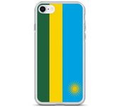 Funda iPhone - Multicolor - Drapeau Ruanda - Souple - TPU - Compatible iPhone 6S Plus