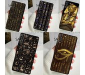 Funda de faraón egipcio de Egipto para Samsung Galaxy S24 S23 S22 Ultra Note 10 Plus Note 20 S9 S10 S20 S21 FE, carcasa trasera Galaxy S9 Plus