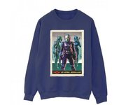 Star Wars Womens/Ladies The Mandalorian Bo-Katan Koska and Axe Sweatshirt L blanco
