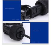 Para bomba de calor, calentador de agua, aire acondicionado, interruptor de flujo de paleta de agua duradero negro, Sensor de conexión de hilo femenino