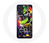 Coque Maniacase pour Samsung Galaxy A32 4G Formule 1 Sergio Pérez Pilote automobile F1
