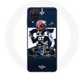 Coque pour Samsung Galaxy A42 5G Formule 1 Max Verstappen Pilote automobile F1 Bleu