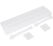 Deflector de viento retráctil para aire acondicionado infantil, antiviento directo, n.° 2