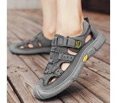 Sandalias planas informales para hombre, uso diario, liquidación de calzado masculino, verano 2024, estilos transpirables de alta calidad en oferta, diseñador de lujo 39