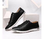 Zapato casual blanco para hombre, zapatillas con cordones, mocasines clásicos de lujo para hombre, zapato vulcanizado plano sencillo, zapatillas de marca cómodas 38