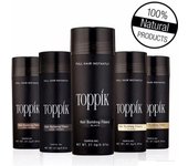 TOPPIK Poudre de cheveux densifiant kératine calvitie -27,5 g Châtain Clair MKK24